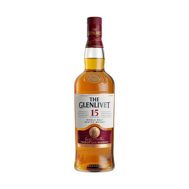The Glenlivet 15 Year Old French Oak Reserve Single Malt Scotch Whisky - ForWhiskeyLovers.com