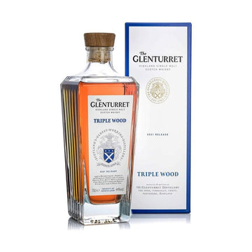 The Glenturret Triple Wood 2021 Release Highland Single Malt Scotch Whisky - ForWhiskeyLovers.com