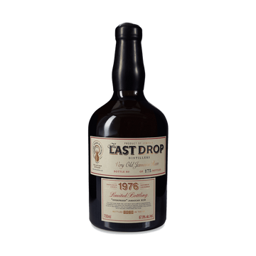 The Last Drop 1976 Very Old Jamaican Overproof Rum - ForWhiskeyLovers.com