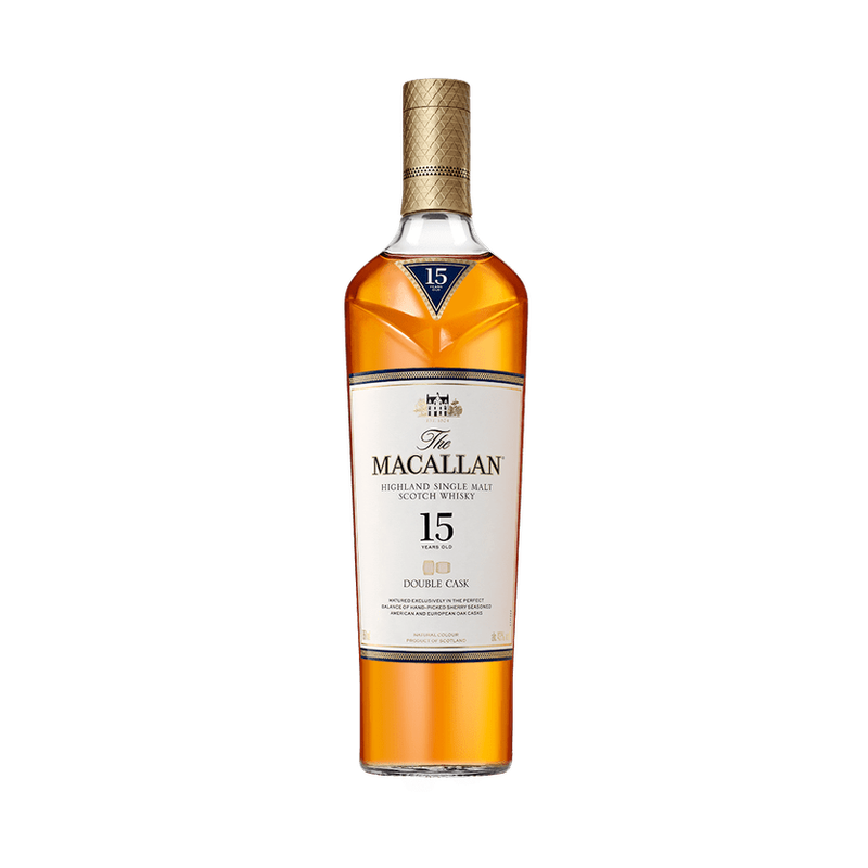 The Macallan 15 Year Old Double Cask Highland Single Malt Scotch Whisky 750mL - ForWhiskeyLovers.com