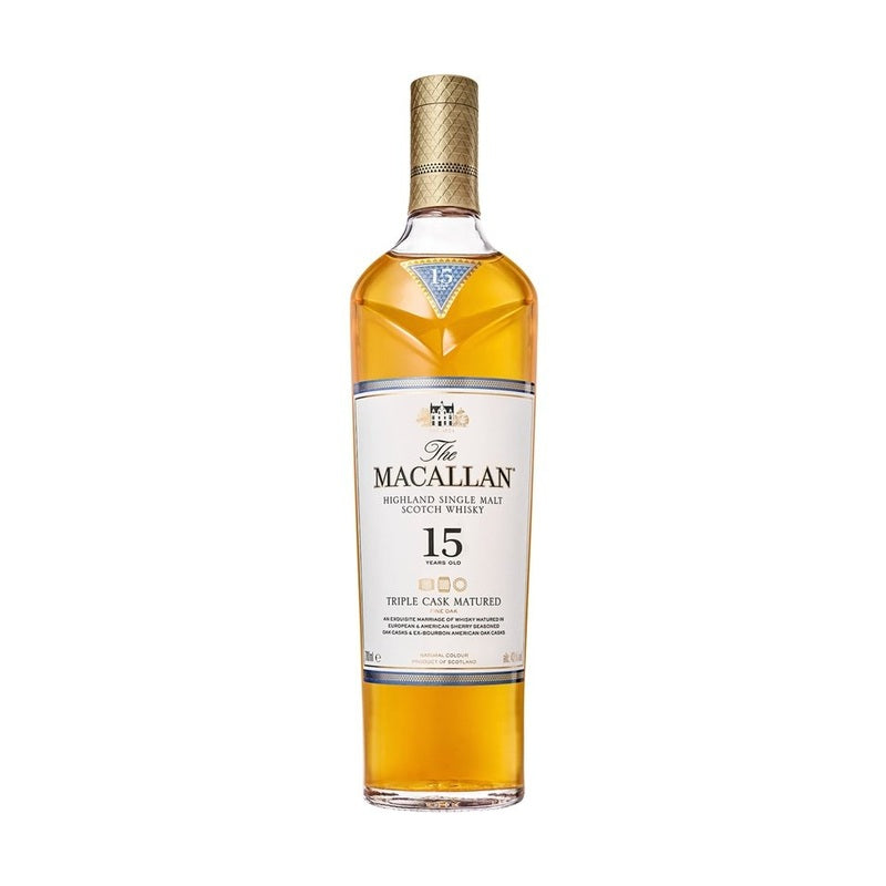 The Macallan 15 Year Old Triple Cask Matured Highland Single Malt Scotch Whisky - ForWhiskeyLovers.com