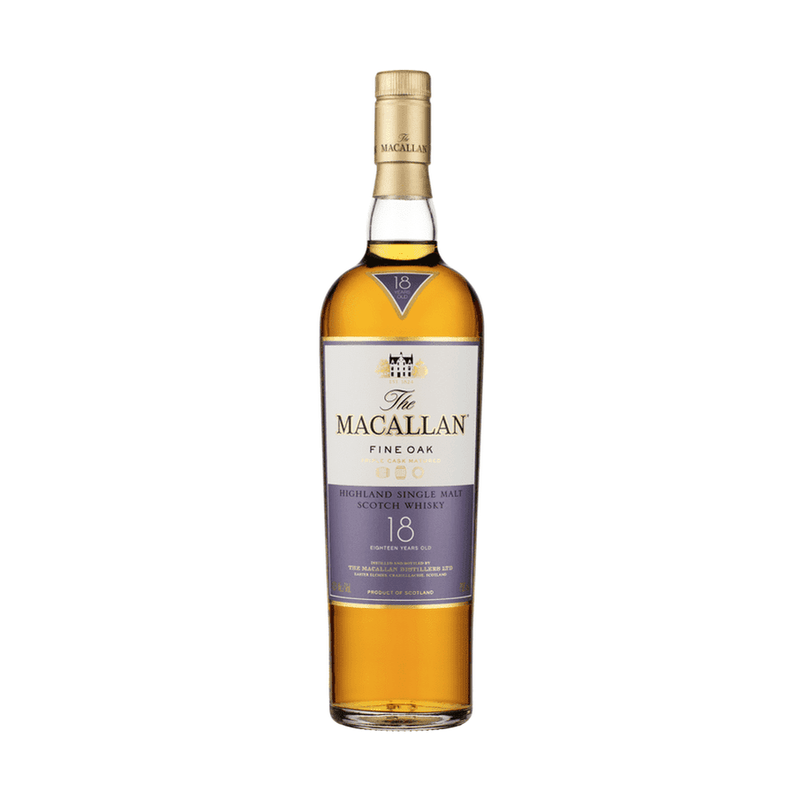 The Macallan 18 Year Old Fine Oak Triple Cask Highland Single Malt Scotch Whisky - ForWhiskeyLovers.com