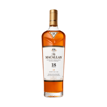 The Macallan 18 Year Old Sherry Oak Cask Highland Single Malt Scotch Whisky - ForWhiskeyLovers.com