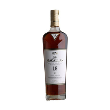 The Macallan 18 Year Old Sherry Oak Cask Highland Single Malt Scotch Whisky 2023 Edition - ForWhiskeyLovers.com