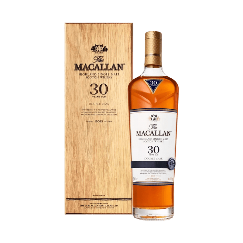 The Macallan 30 Year Old Double Cask Highland Single Malt Scotch Whisky - ForWhiskeyLovers.com