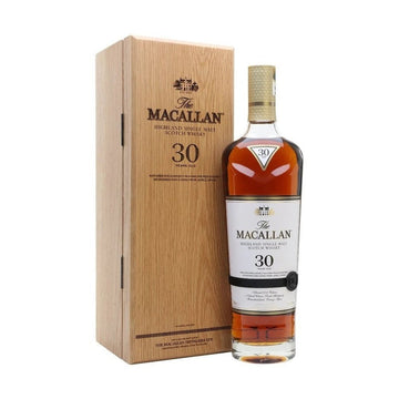 The Macallan 30 Years Old Sherry Oak Cask Highland Single Malt Scotch Whisky - ForWhiskeyLovers.com