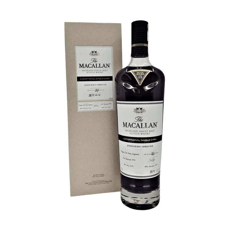 The Macallan Exceptional Single Cask 2020/ESH-13921/03 Highland Single Malt Scotch Whisky - ForWhiskeyLovers.com