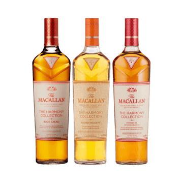 The Macallan Harmony Collection Bundle: Amber Meadow, Arabica, and Cacao - ForWhiskeyLovers.com