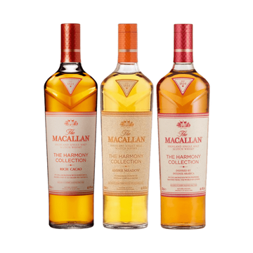 The Macallan Harmony Collection Bundle: Amber Meadow, Arabica, and Cacao - ForWhiskeyLovers.com