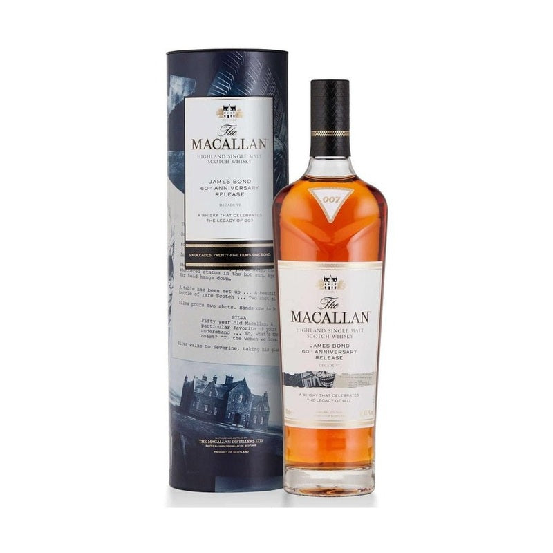 The Macallan James Bond 60th Anniversary Decade VI Highland Single Malt Scotch Whisky - ForWhiskeyLovers.com