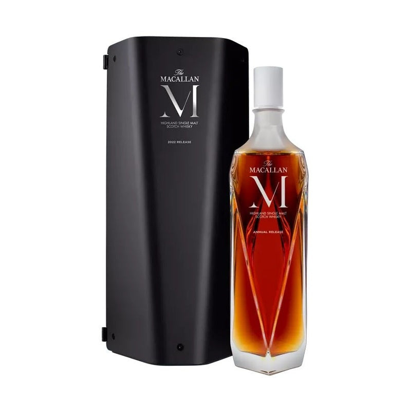 The Macallan 'M' Decanter Highland Single Malt Scotch Whisky - ForWhiskeyLovers.com