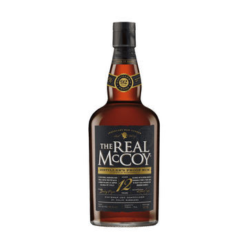 The Real McCoy 12 Year Old Distiller's Proof Single Blended Rum - ForWhiskeyLovers.com