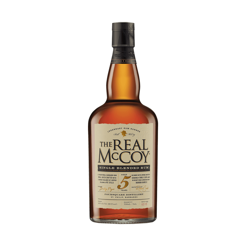 The Real McCoy 5 Year Old Single Blended Rum - ForWhiskeyLovers.com