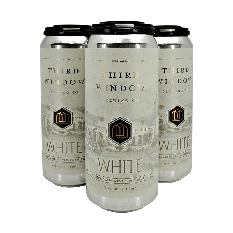 Third Window Brewing Co. White Belgian-Style Beer 4-Pack - ForWhiskeyLovers.com