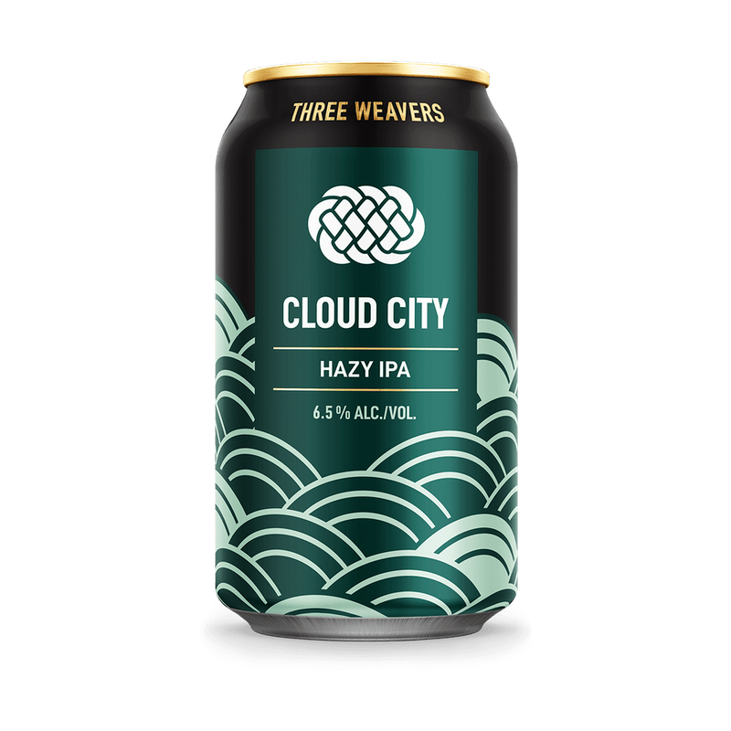 Three Weavers Brewing Co. Cloud City Hazy IPA Beer 6-Pack - ForWhiskeyLovers.com