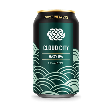 Three Weavers Brewing Co. Cloud City Hazy IPA Beer 6-Pack - ForWhiskeyLovers.com