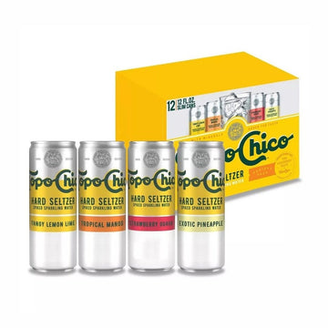 Topo Chico Hard Seltzer Variety 12-Pack - ForWhiskeyLovers.com