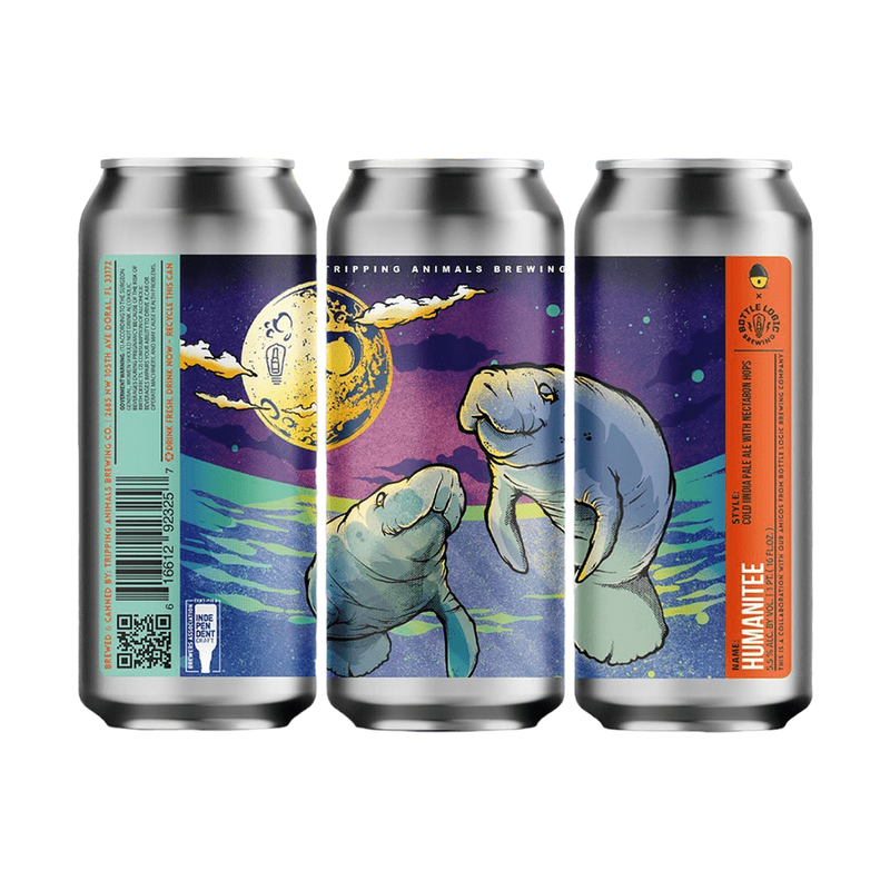 Tripping Animals Brewing Co. 'Humanitee' IPA Beer 4-Pack - ForWhiskeyLovers.com