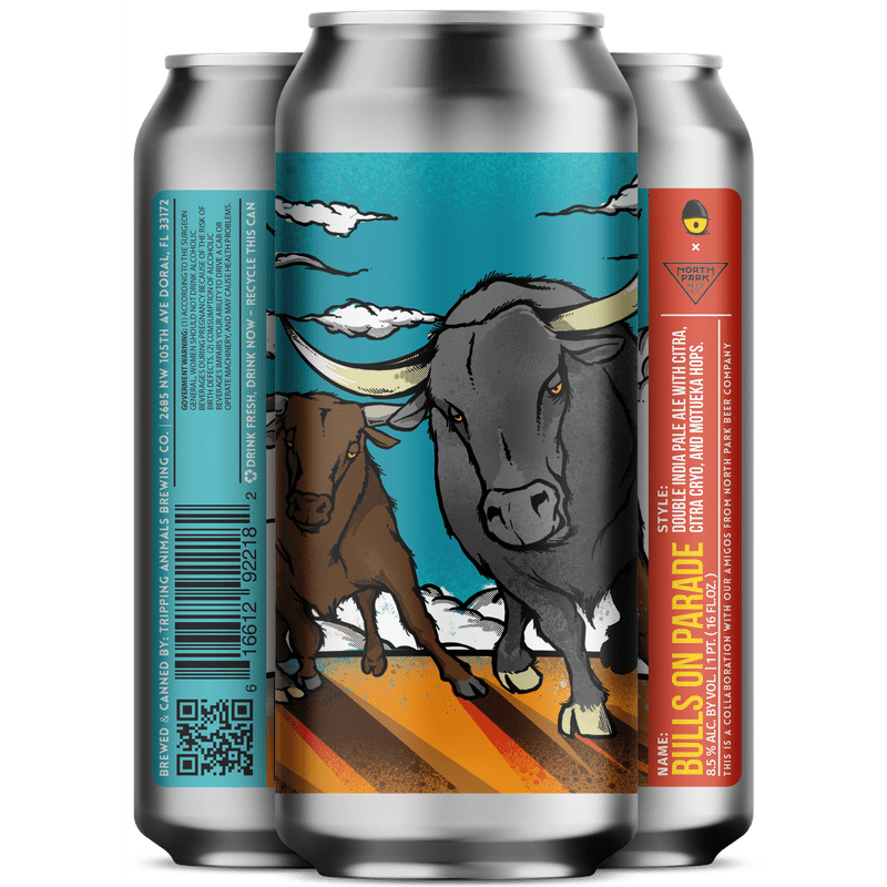 Tripping Animals Bulls On Parade Double IPA - ForWhiskeyLovers.com