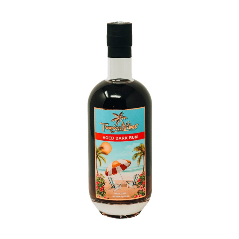 Tropical Vibes Aged Dark Rum - ForWhiskeyLovers.com