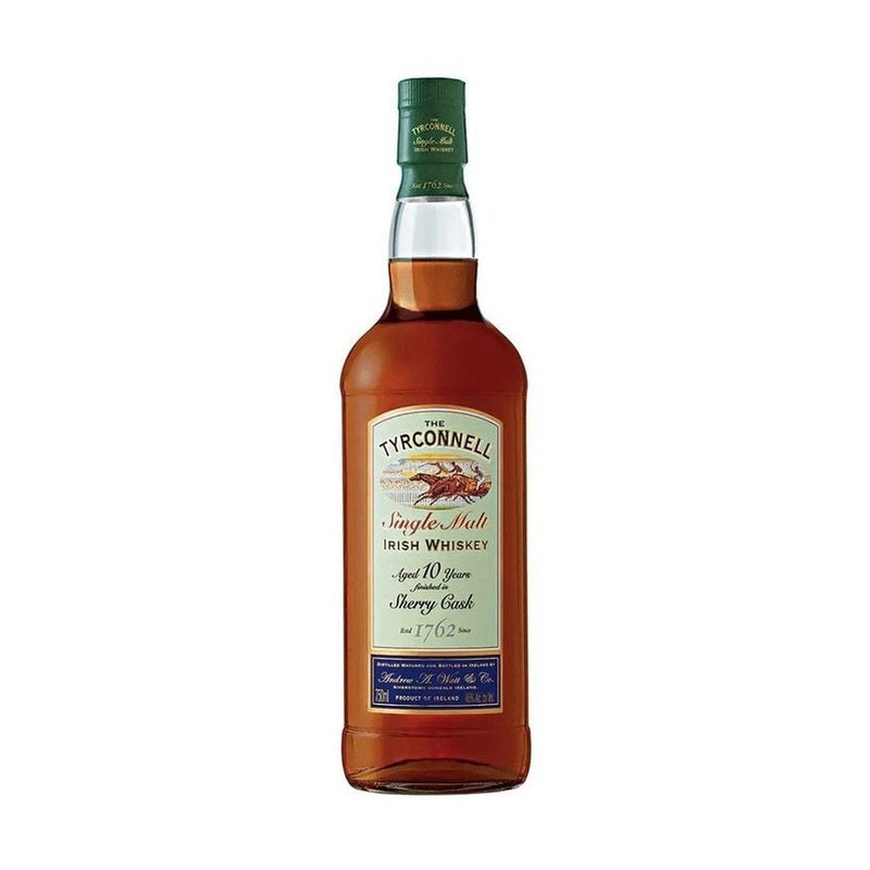 Tyrconnell 10 Year Old Sherry Cask Finish Single Malt Irish Whiskey - ForWhiskeyLovers.com