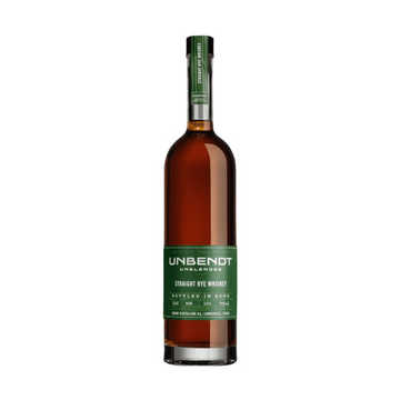 UNBENDT Straight Rye Bottled in Bond - ForWhiskeyLovers.com