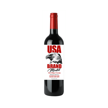 USA BRAND Merlot - ForWhiskeyLovers.com