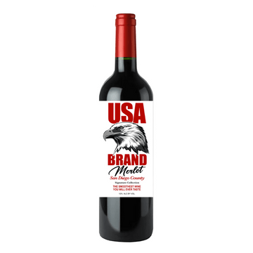 USA BRAND Merlot - ForWhiskeyLovers.com