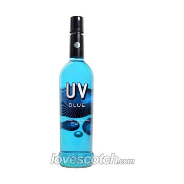 UV Blue Raspberry Flavored Vodka - ForWhiskeyLovers.com