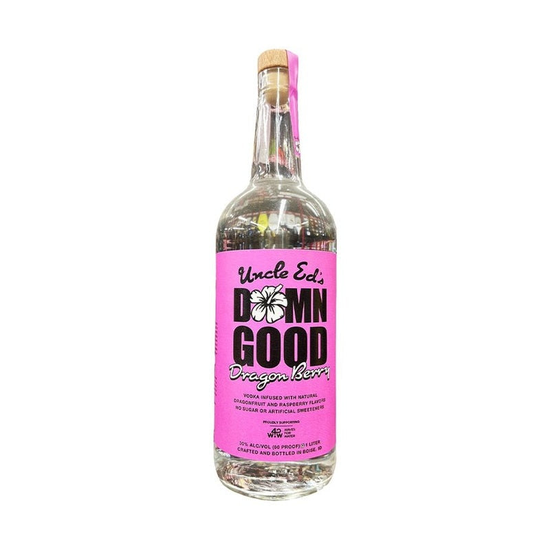 Uncle Ed's Damn Good Dragon Berry Vodka Liter - ForWhiskeyLovers.com