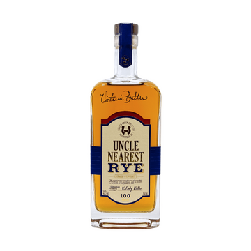 Uncle Nearest Straight Rye Whiskey Signed by Victoria Eady Butler - ForWhiskeyLovers.com