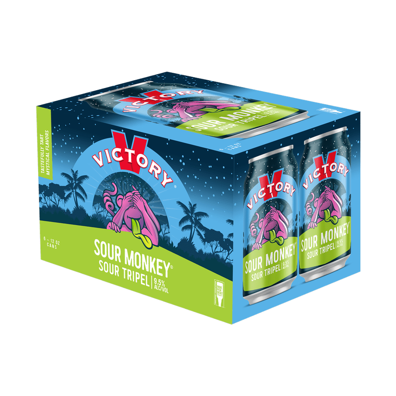 Victory 'Sour Monkey' Sour Tripel Beer 6-Pack - ForWhiskeyLovers.com