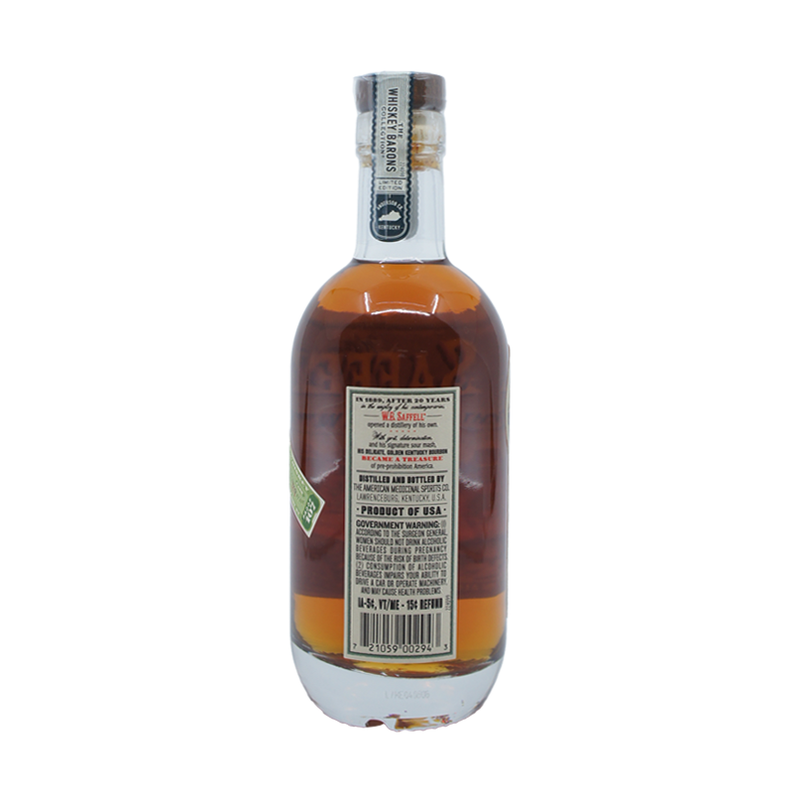 W.B. Saffell Bourbon - ForWhiskeyLovers.com