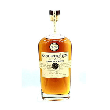 Wattie Boone & Sons 10 Year Old Small Batch American Whiskey - ForWhiskeyLovers.com