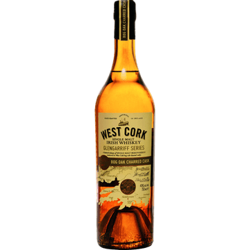 West Cork Glengarriff Bog Oak Charred Cask Single Malt Irish Whisky - ForWhiskeyLovers.com