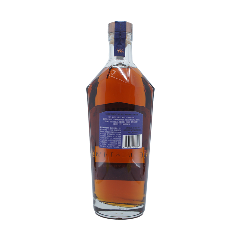 Westward Cask Strength American Single Malt Whiskey - ForWhiskeyLovers.com