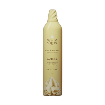 Whipshots Vanilla Vodka Infused Whipped Cream 375ml - ForWhiskeyLovers.com