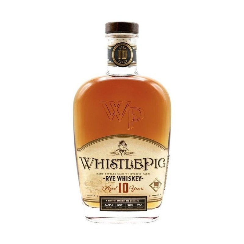 Whistle Pig 10 Year Straight Rye Whiskey 750mL - ForWhiskeyLovers.com