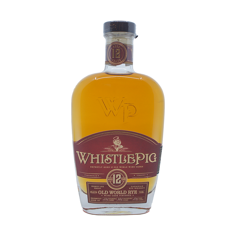WhistlePig Old World Rye 12 Year Old Straight Rye Whiskey - ForWhiskeyLovers.com
