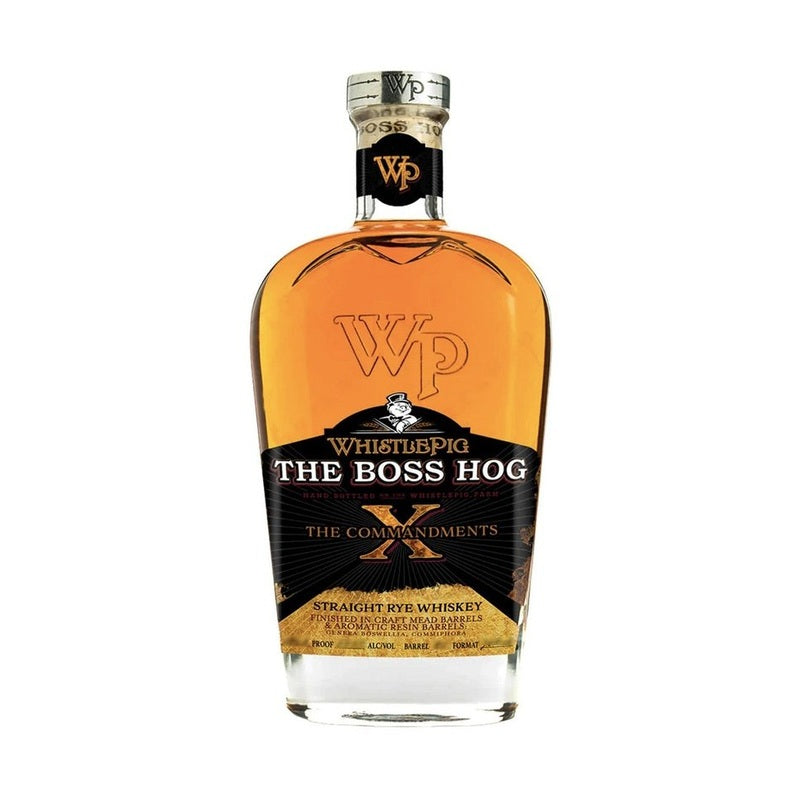 WhistlePig The Boss Hog X: 'The Commandments' Straight Rye Whiskey - ForWhiskeyLovers.com