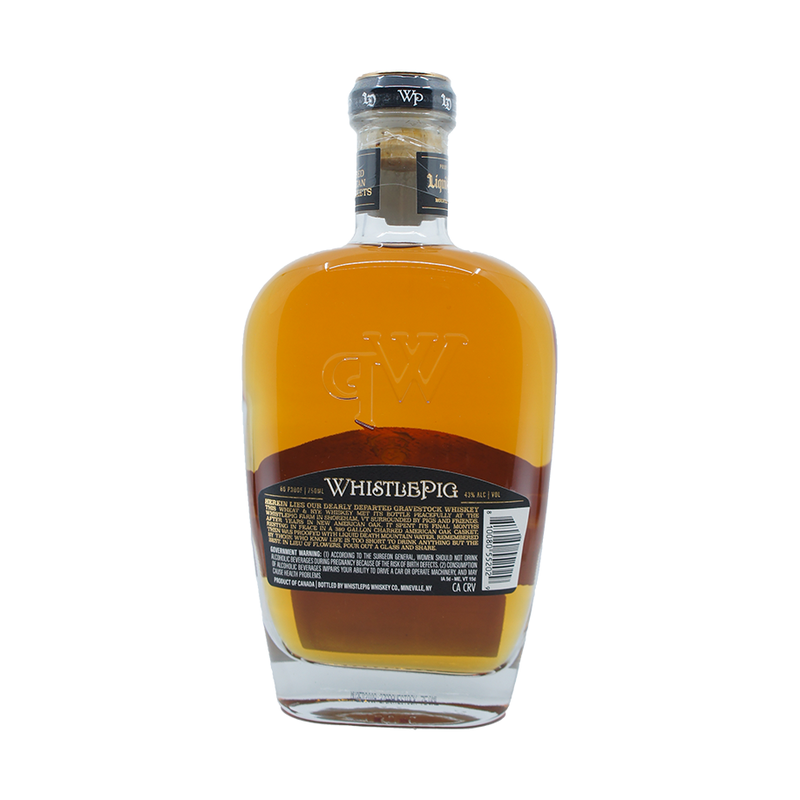 WhistlePig X Liquid Death Gravestock Wheat Whiskey - ForWhiskeyLovers.com
