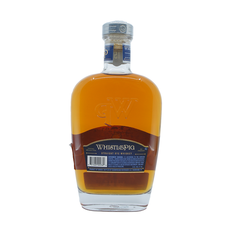 Whistlepig 15 Year Old Straight Rye Whiskey - ForWhiskeyLovers.com