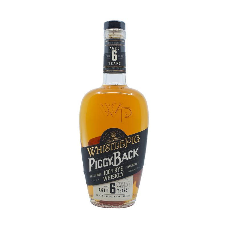 Whistlepig PiggyBack 6 Year Old Rye Whiskey - ForWhiskeyLovers.com
