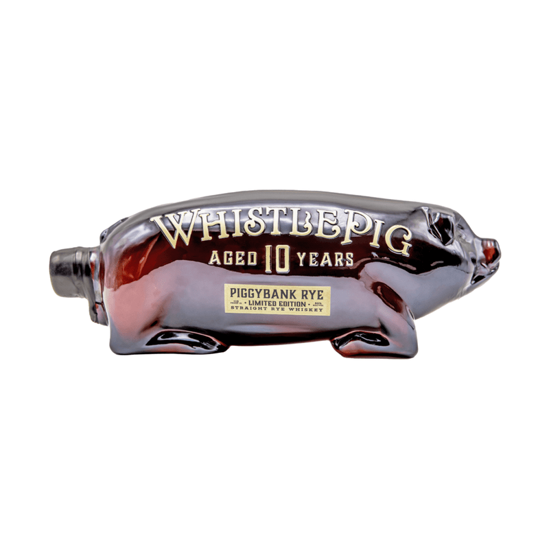 Whistlepig PiggyBank 10 Year Old Rye Whiskey Liter - ForWhiskeyLovers.com
