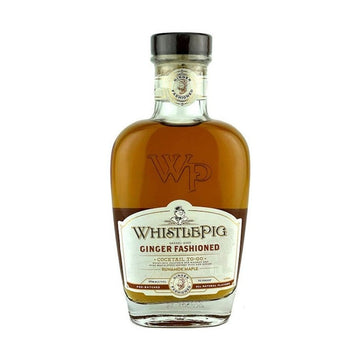 Whistlepig Piggyback Ginger Fashioned Cocktail 375ml - ForWhiskeyLovers.com