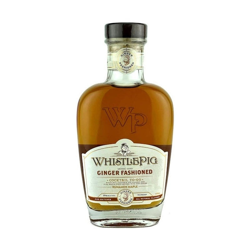 Whistlepig Piggyback Ginger Fashioned Cocktail 375ml - ForWhiskeyLovers.com