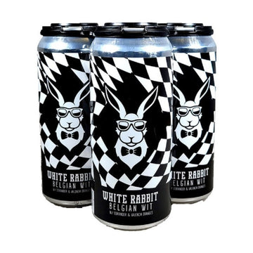 Wild Barrel Brewing 'White Rabbit' Belgian Wit Beer 4-Pack - ForWhiskeyLovers.com