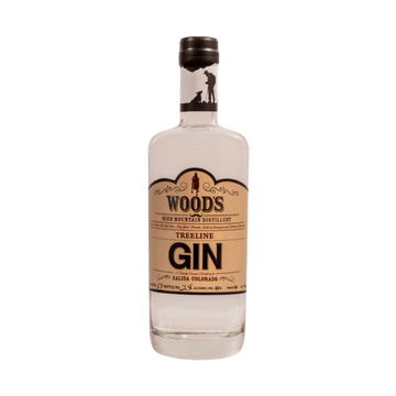 Wood's Barrel Rested Treeline Gin 750mL - ForWhiskeyLovers.com