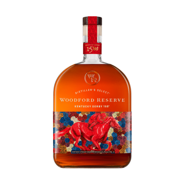 Woodford Reserve Kentucky Derby 150 Straight Bourbon Whiskey Liter - ForWhiskeyLovers.com
