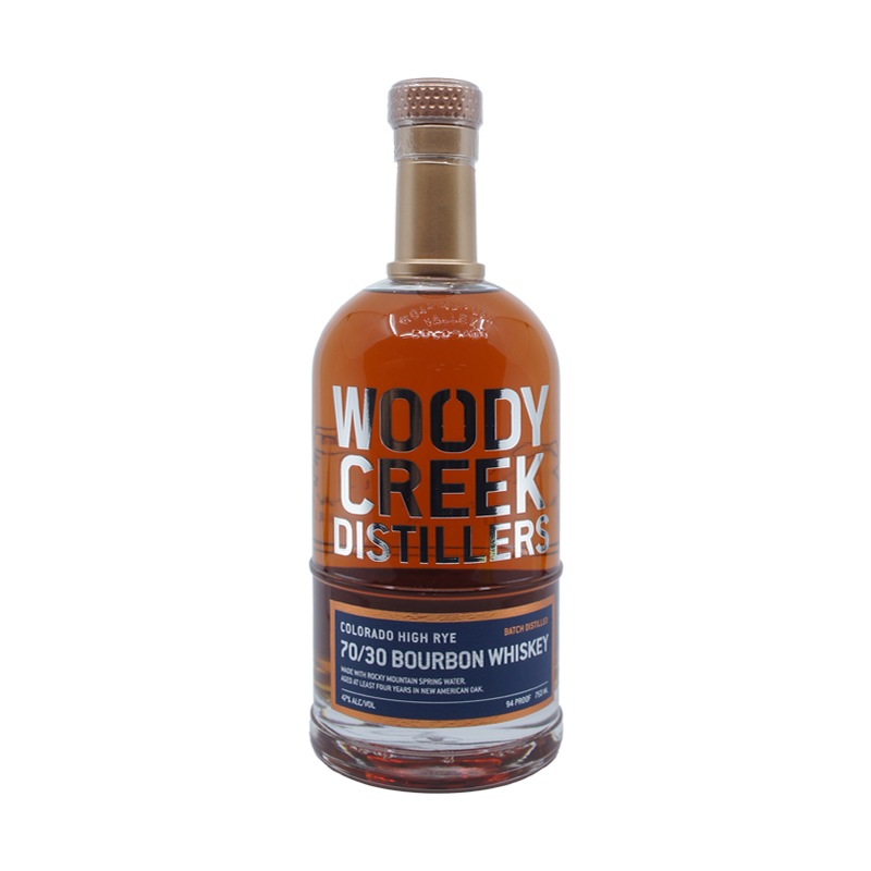 Woody Creek Distillers Colorado High Rye 70/30 Bourbon Whiskey - ForWhiskeyLovers.com